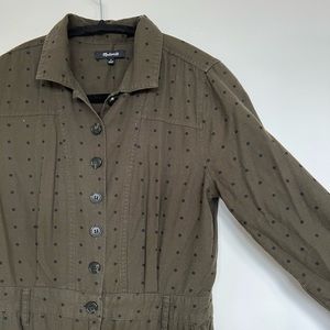 Madewell polka dot jumpsuit